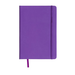 Carnet de notes A5 (21x15cm) avec papier quadrillé violet