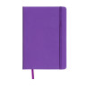 Carnet de notes A5 (21x15cm) avec papier quadrillé violet
