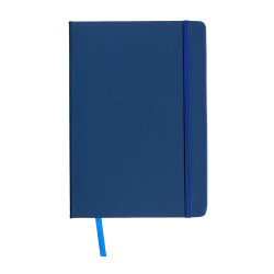 Carnet de notes A5 (21x15cm) avec papier quadrillé bleu marine