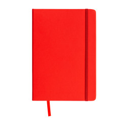 Carnet de notes A5 (21x15cm) avec papier quadrillé rouge