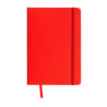 Carnet de notes A5 (21x15cm) avec papier quadrillé rouge