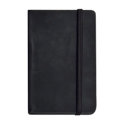 Carnet de notes A5 (21x15cm) avec papier quadrillé noir