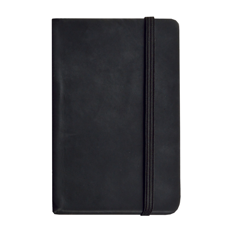 Carnet de notes A5 (21x15cm) avec papier quadrillé noir