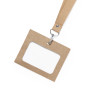 Cordon lanyard écologique en carton RECYCLÉ