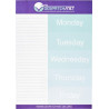 BLOC NOTES PAPIER - Format A4 - 50 feuilles (papier FSC fabrication Europe)