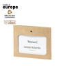 Porte badge en carton RECYCLÉ avec papier semences