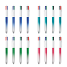 Stylo BIC® 4 couleurs bille BICOLOR METALLIC FRANCE avec marquage inclus 1 coul 4 versions