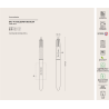 Stylo BIC® 4 couleurs bille BICOLOR METALLIC FRANCE avec marquage inclus 1 coul