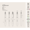 Stylo 4 couleurs BIC® SHINE 1106 (5 finitions) 3460001106 marquage 1 coul presentation