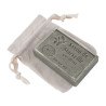 Savon de Marseille Exfoliant 100g avec marquage sur pochon Fabrication FRANCE