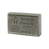 Savon de Marseille Exfoliant 100g avec marquage sur pochon Fabrication FRANCE