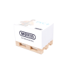 Bloc papier ADHESIF 10x7,5x6 cm sur PALETTE bois CNA-31P-NOTSY QUADRI