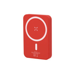 CHARGEUR-MAGSAFE-5000mAH-5W-tude-MKT ROUGE