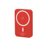 CHARGEUR-MAGSAFE-5000mAH-5W-tude-MKT ROUGE