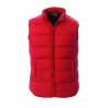 Gilet sans manche doudoune MEMORY rouge