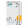 Carnet de notes A6 avec marquage inclus quadri