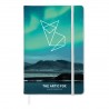 Carnet de notes A6 avec marquage inclus quadri