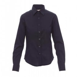 Chemise image femme bleu marine