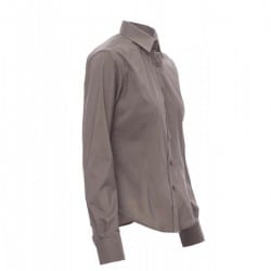 Chemise image femme gris acier