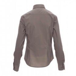 Chemise image femme gris acier