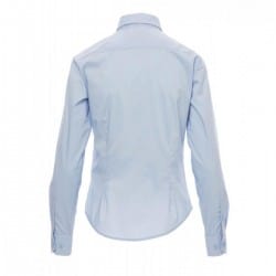 Chemise image femme bleu azur