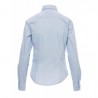 Chemise image femme bleu azur