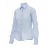 Chemise image femme bleu azur