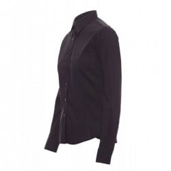 Chemise image femme noir