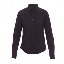 Chemise image femme noir