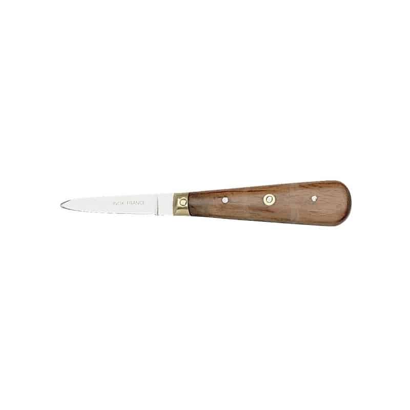 Sanelli Ambrogio Lot de 1720 000 emporte-pièces avec poignée palissandre et lame lisse, acier inoxydable, marron, 25,0 x 8,5 x 2,0 cm