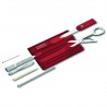 couteau suisse victorinox swisscard 7100 rouge