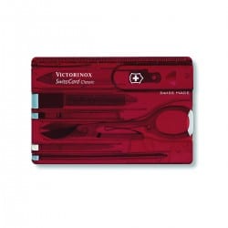 couteau suisse victorinox swisscard 7100 rouge