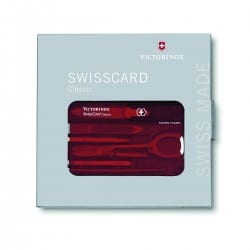 couteau suisse victorinox swisscard 7100 rouge