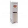 Bouteille en verre 550ml avec housse texturé