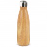Gourde inox finition aspect bois clair 500 ml