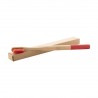 Brosse à dents en bambou 6 couleurs