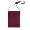 Porte-verre avec pochette PVC au dos pour rangement doc ou programme