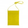 Porte-verre avec pochette PVC au dos pour rangement doc ou programme