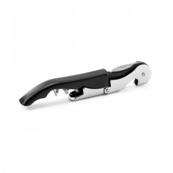 Tire-bouchon couteau sommelier double levier mêche inox