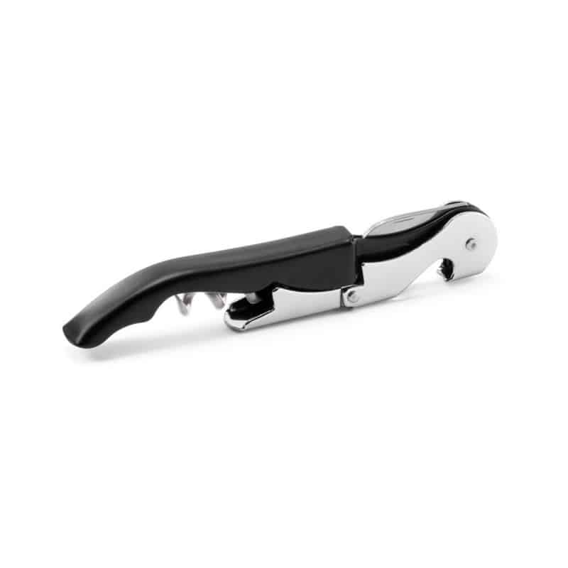 Tire-bouchon couteau sommelier double levier mêche inox