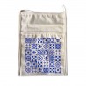 Porte-verre sac écologique en coton biologique AVEC marquage inclus 1 coul