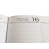 Agenda A4 semainier avec marquage inclus 1 coul