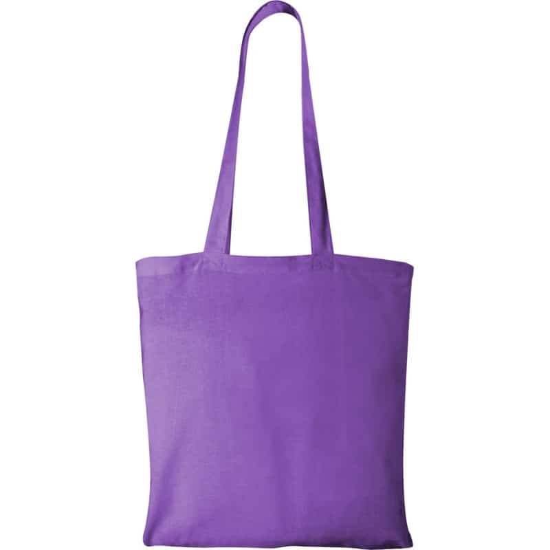 Sac écologique - sac shopping tote bag réutilisable 100% coton en couleur