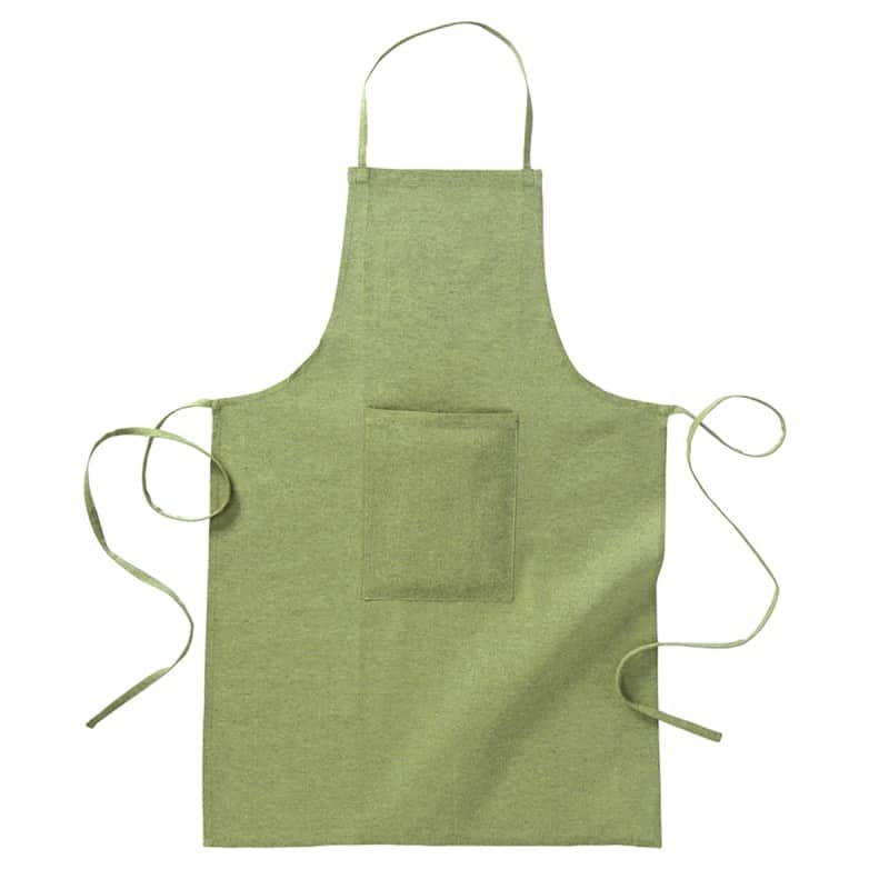 Tablier écologique 100% coton recyclé avec poche verticale