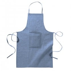 Tablier écologique 100% coton recyclé avec poche verticale