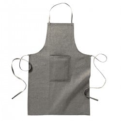 Tablier écologique 100% coton recyclé avec poche verticale