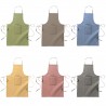 Tablier écologique 100% coton recyclé avec poche verticale