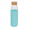 Gourde verre avec housse silicone 540ml