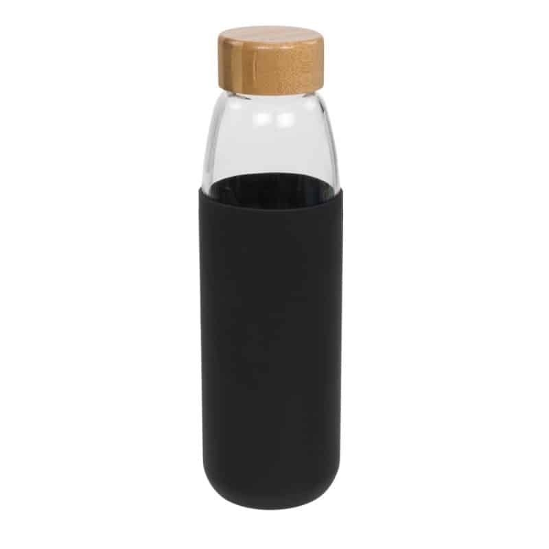 Gourde verre avec housse silicone 540ml