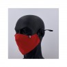 Masque 50 lavages AFNOR France catégorie 1 UNS1 filtration supérieure à 90% testé 50 lavages Sport rouge